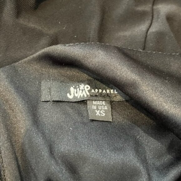 Jump Apparel Bodycon Maxi Dress with Spaghetti Straps and Side Slit in Black - Picture 4 of 4